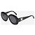 Céline Gafas de sol redondas oversized Triomphe negras Negro - vista 2