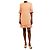 Dolce & Gabbana Mini abito rosa a maniche corte con volant - size UK 6