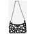 Louis Vuitton Borsa Easy Pouch on Strap a pois bianco e nero 2023 - vista 3