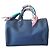 Louis Vuitton Borsa Speedy 25 in pelle Epi blu