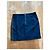 Schwarzer Sandro-Rock mit Lederdetails Marineblau - Ansicht 4