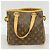 Borsa Louis Vuitton Monogram Batignolles Marrone - vista 10