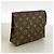 Louis Vuitton Monogram Pochette Toilette 19 Marrone - vista 2
