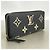 Portafoglio lungo Louis Vuitton Monogram Empreinte Bicolor Nero Beige - vista 2