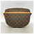 Borsa a tracolla Louis Vuitton Monogram Jeune Fille Marrone - vista 11