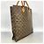 Borsa Tote Louis Vuitton Monogram Sac Plat Marrone - vista 2