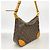 Borsa a tracolla Louis Vuitton Monogram Boulogne 30 Marrone - vista 2