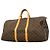 Borsa Louis Vuitton Boston Monogram Keepall 55 Marrone
