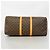 Borsa Louis Vuitton Boston Monogram Keepall 55 Marrone - vista 3