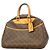 Borsa Louis Vuitton Monogram Deauville Marrone