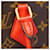 Borsa Louis Vuitton Monogram Phoenix PM Marrone Rosso - vista 9