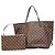 Borsa Tote Louis Vuitton Damier Neverfull MM Damier ebene