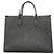 Borsa Tote Louis Vuitton Monogram Empreinte OnTheGo MM Nero - vista 8