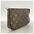Borsa Pochette Accessoires Monogram Louis Vuitton Marrone - vista 2