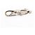 Pendente Cartier 2C in oro bianco 18K con diamante - vista 5