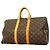 Louis Vuitton Brown Boston Monogram Keepall 45 Marrone