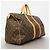 Louis Vuitton Brown Boston Monogram Keepall 45 Marrone - vista 2