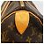 Louis Vuitton Brown Boston Monogram Keepall 45 Marrone - vista 5