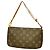 Louis Vuitton Monogram Pochette Accessoires Pouch Marrone