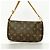 Louis Vuitton Monogram Pochette Accessoires Pouch Marrone - vista 9