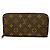 Louis Vuitton Monogram Zippy Wallet Braun