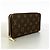 Louis Vuitton Monogram Zippy Wallet Braun - Ansicht 2