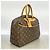 Borsa Louis Vuitton Monogram Deauville Marrone - vista 2