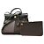 Hermès Borsa Hermes Herbag Zip Pocket PM Marrone Nero