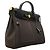 Hermès Borsa Hermes Herbag Zip Pocket PM Marrone Nero - vista 2