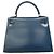 Hermès Borsa Hermes Kelly 28 Box Calf Colvert - vista 15