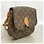 Borsa a tracolla Louis Vuitton Monogram Saint Cloud MM Marrone - vista 2