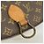 Borsa a tracolla Louis Vuitton Monogram Saint Cloud MM Marrone - vista 9