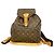 Zaino Louis Vuitton Monogram Montsouris GM Marrone