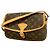 Borsa a tracolla Louis Vuitton Monogram Sologne Marrone