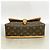 Borsa a tracolla Louis Vuitton Monogram Sologne Marrone - vista 3