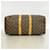 Louis Vuitton Boston Monogram Keepall 45 Marrone - vista 3
