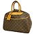 Borsa Louis Vuitton Monogram Deauville Marrone