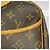 Borsa Louis Vuitton Monogram Deauville Marrone - vista 11