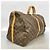 Borsa Boston Louis Vuitton - Keepall Bandoulière 60 Marrone - vista 2