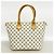 Borsa Louis Vuitton Damier Azur Saleya PM Bianco - vista 10