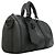 Borsa Louis Vuitton Keepall Bandoulière 25 Monogram Midnight Nero - vista 2