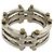 Tiffany & Co Tiffany Vintage Gate Ring Silber Golden - Ansicht 5