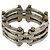 Tiffany & Co Tiffany Vintage Gate Ring Silber Golden - Ansicht 6