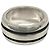 Tiffany & Co Anello Tiffany Vintage Grooved Double Line Argento - vista 4