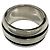 Tiffany & Co Anello Tiffany Vintage Grooved Double Line Band Ring Argento - vista 5