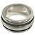 Tiffany & Co Anello Tiffany Vintage Grooved Double Line Band Ring Argento - vista 5