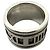 Tiffany & Co Tiffany Vintage Atlas Wide Band Ring Silber - Ansicht 3