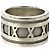 Tiffany & Co Tiffany Vintage Atlas Wide Band Ring Silber - Ansicht 5
