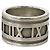 Tiffany & Co Tiffany Vintage Atlas Wide Band Ring Silber - Ansicht 6