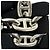 Hermès Bracciale con Charms Hermes Chaine d'Ancre TGM 11-Link Argento - vista 3